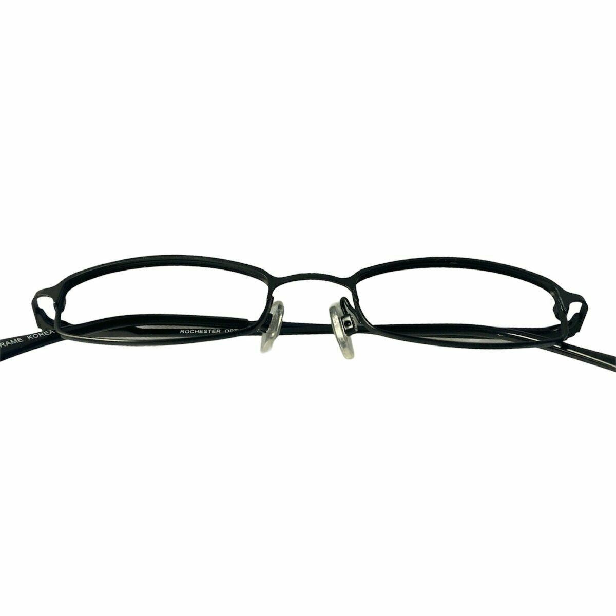 Rochester Optical 140 Encore Matt Black Metal Eyeglass Frame Eye 45 Br Keebomed 