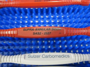 
                  
                    Carbomedics TR-101 Supra-Annular Aortic Mitral Valve Sizers
                  
                