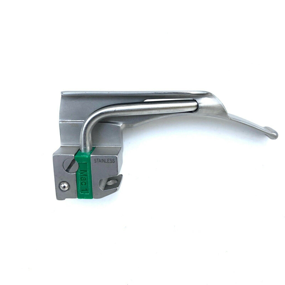 
                  
                    SunMed GreenLine All-Metal Macintosh Laryngoscope Blade, MAC 1 (DMT399)
                  
                