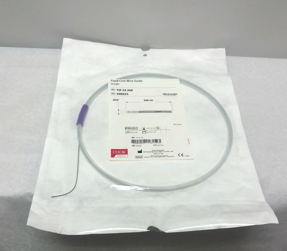 
                  
                    Cook Medical Fixed Core Wire Guide Straight | CEDESP-110
                  
                