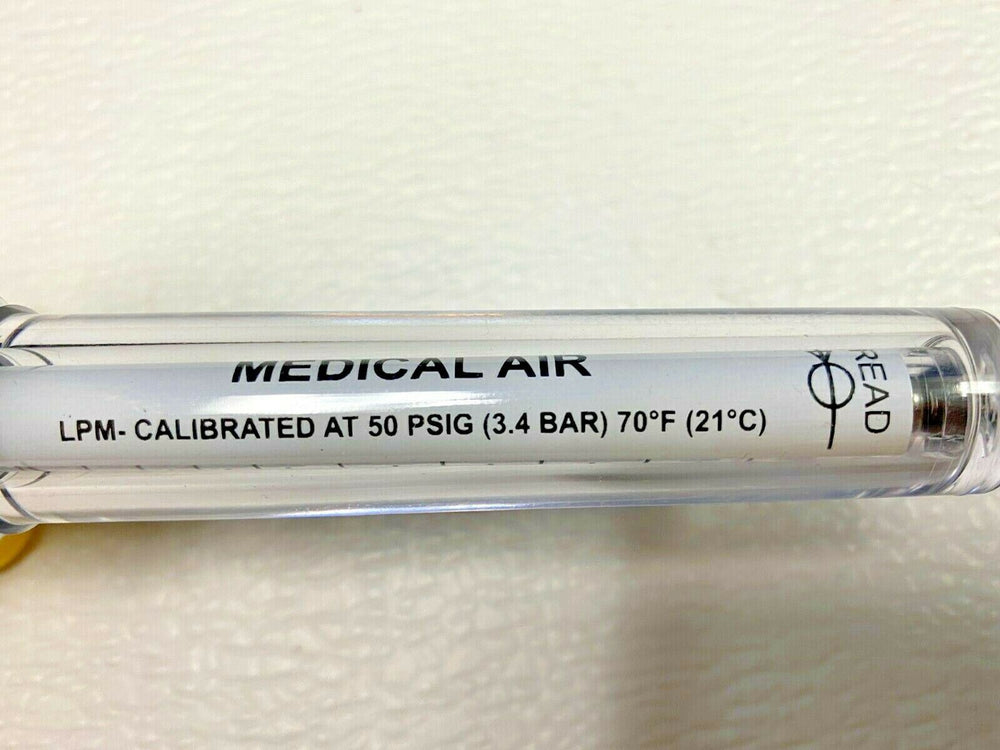 
                  
                    Yellow 0-15 LPM Oxygen Flowmeter
                  
                