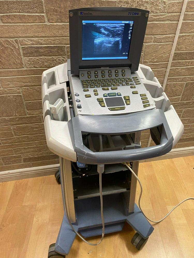 
                  
                    SONOSITE TITAN PORTABLE ULTRASOUND MACHINE WITH 1 PROBE (L38) 08/2004
                  
                