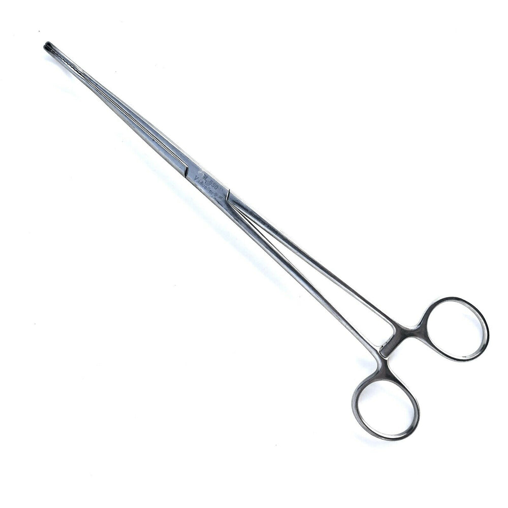 V. Mueller GL650 Foerster Straight Serrated Sponge Forceps, 9-3/4