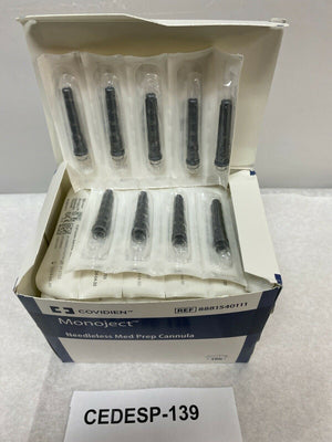 
                  
                    Covidien Monoject Needleless Med Prep Cannula | CEDESP-139
                  
                