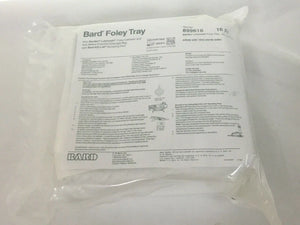 
                  
                    BARD LUBRICATH Foley Catheter Tray 16 Fr 5 cc 899616 (289KMD)
                  
                