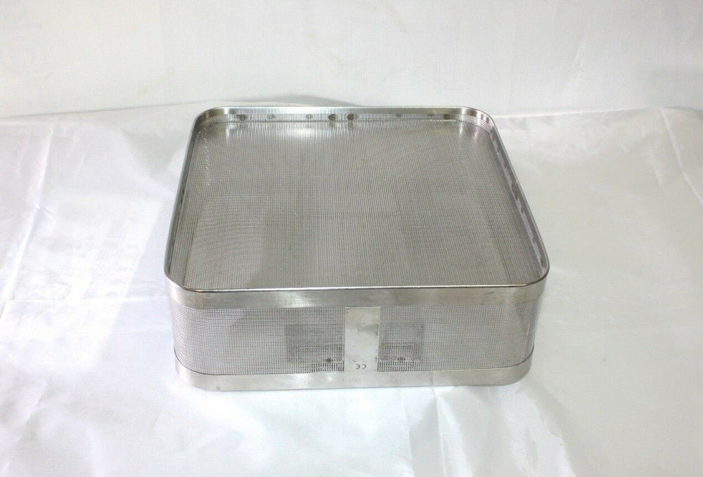 Square Stainless Steel Medical Basket (308GS)