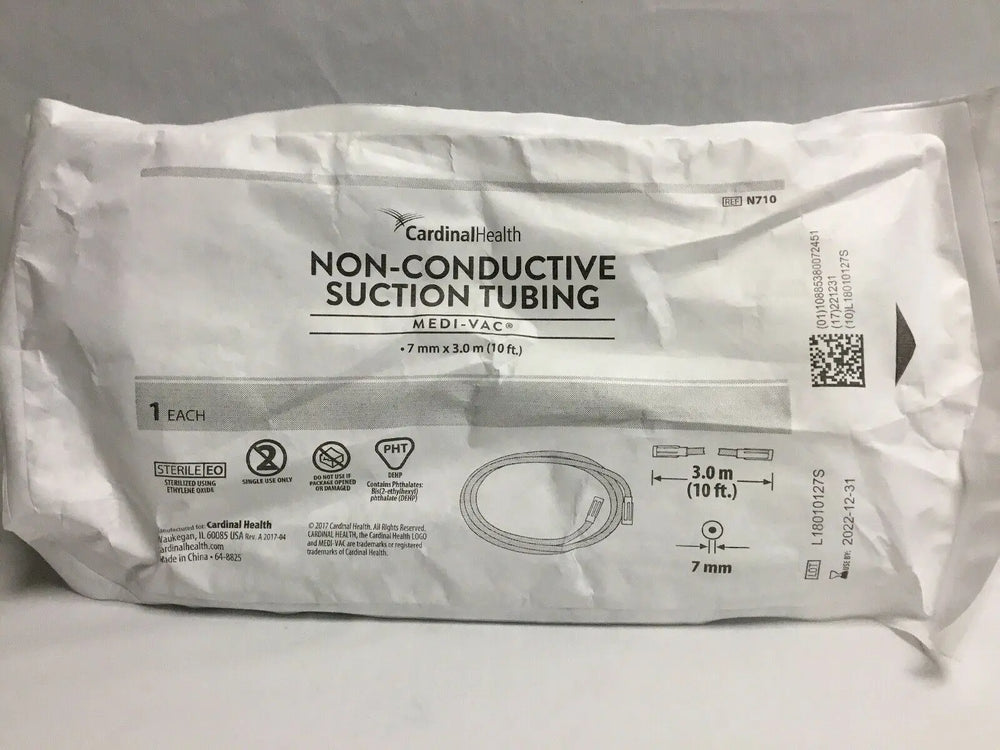 CARDINAL HEALTH Medi-Vac Non-Conductive Suction Tubing--Lot of 20 (69KMD)