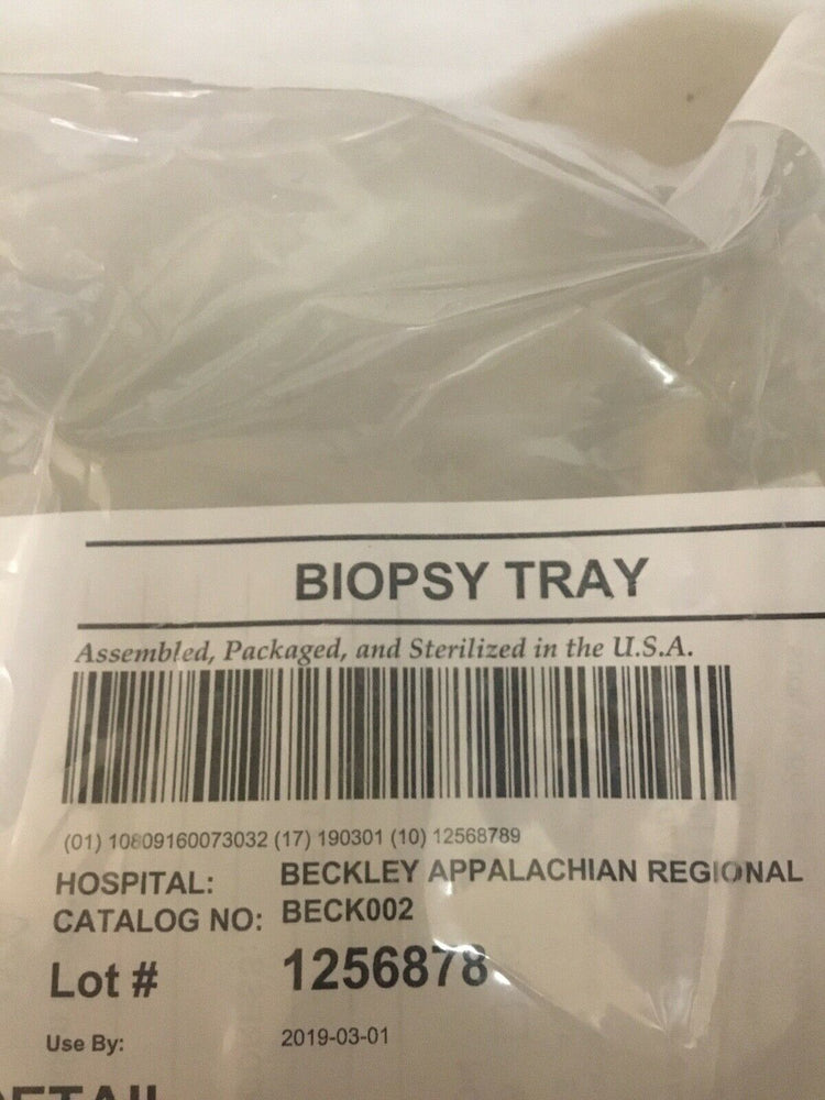 
                  
                    Avid Medical Biopsy Tray (614KMD)
                  
                