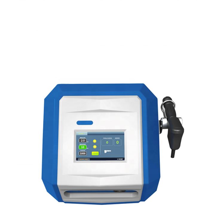 Extracorporeal shockwave therapy machine for horses