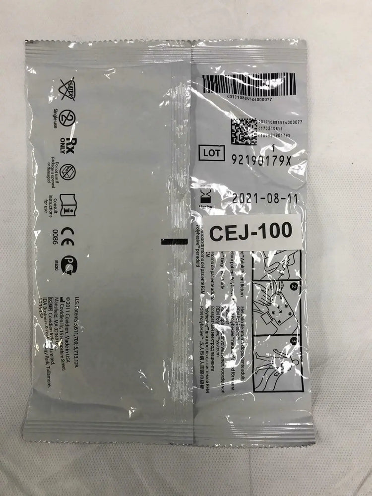 Covidien E7507 Valleylab REM Polyhesive Adult Patient Return Electrode | CEJ-100