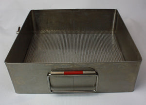 
                  
                    Stainless Steel V. Mueller Surgical Sterilization Instrument Tray Basket, No Lid
                  
                