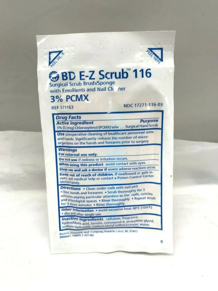 
                  
                    BD Medical Systems E-Z Scrub Surgical Scrub Brush (399KMD)
                  
                