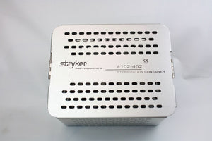 
                  
                    stryker Instruments Sterilization Container 4102-452 Case With Instrument Tray
                  
                