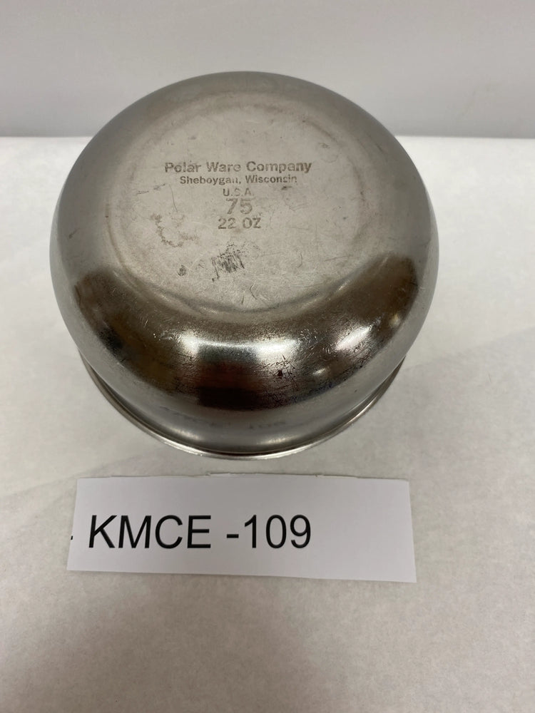 
                  
                    Polar Ware 22 Oz. Stainless Steel Bowl #75 | KMCE-109
                  
                