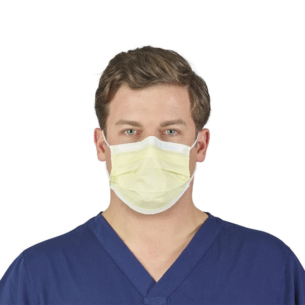 HALYARD Single-Use, Disposable Earloop Medical Mask, Designed for Short-Term Wea