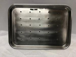 
                  
                    Vollrath Stainless Steel Surgical 12" Tray 8013 with Holes | KMCE-182
                  
                