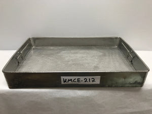 
                  
                    Stainless Steel Sterilization Tray (L: 20 3/4"; H: 3"; W: 13.25") | KMCE-212
                  
                