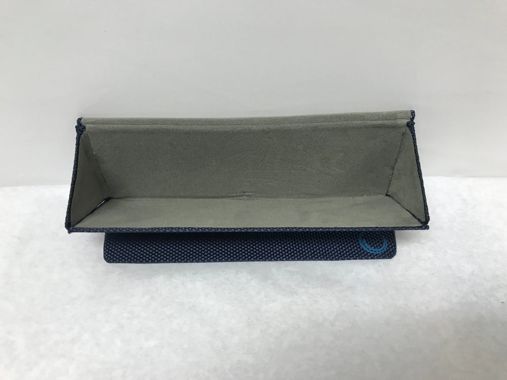 Flexon Blue Foldable Optical Eyeglasses Hard Case | KMOPT-80