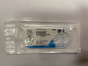 
                  
                    Ethicon Prolene (Polypropylene) Sutures
                  
                