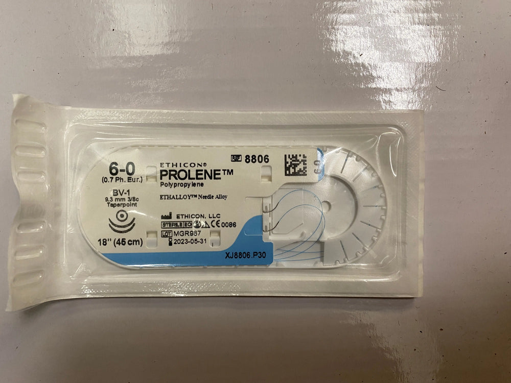 
                  
                    Ethicon Prolene (Polypropylene) Sutures
                  
                