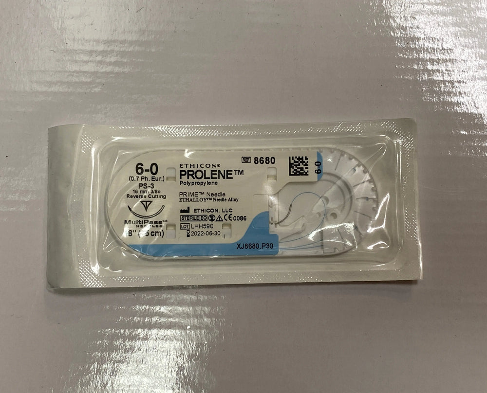 
                  
                    Ethicon Prolene (Polypropylene) Sutures
                  
                