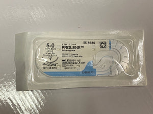 
                  
                    Ethicon Prolene (Polypropylene) Sutures
                  
                