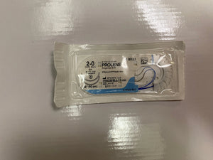 
                  
                    Ethicon Prolene (Polypropylene) Sutures
                  
                