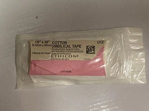 
                  
                    Ethicon Cotton Umbilical Tape Sutures
                  
                