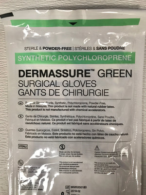 
                  
                    Dermassure Green Surgical Gloves
                  
                