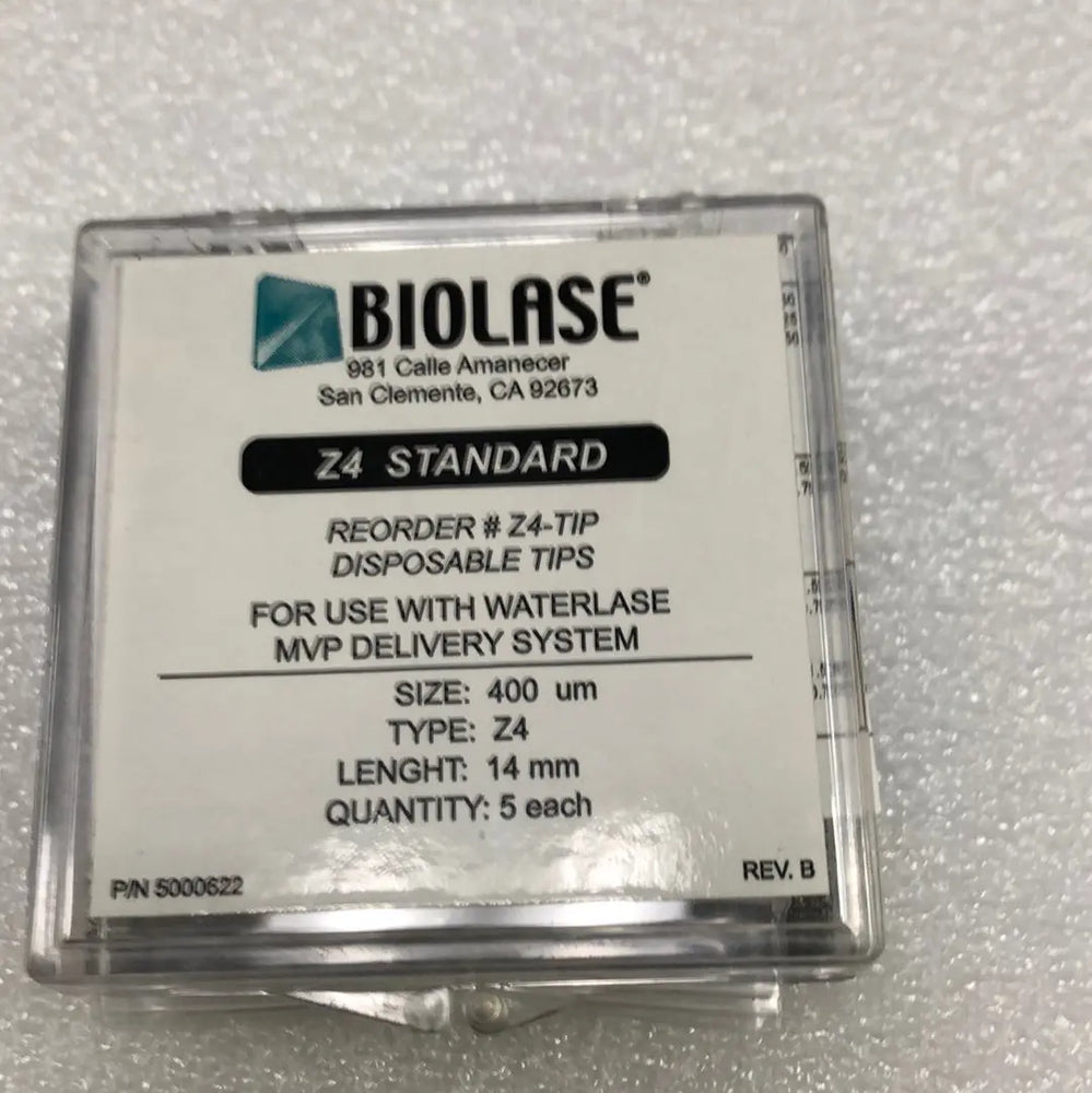 
                  
                    Biolase Waterlase Z4 Standard Disposable Tips | KeeboMed Dental 
                  
                