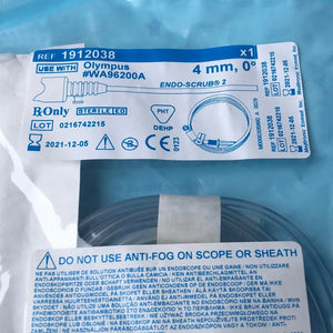 
                  
                    Medtronic 1912038 4mm, 0º Endo-Scrub, Sterile, Single Use, For Use With Olympus #WA96200A | KeeboMed Medical Disposables
                  
                