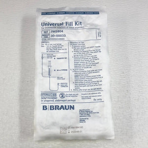 
                  
                    Braun Universal Fill Kit For incremental inflations of tissue expanders. Sterile, single use, disposable. REF: 7M2804 | KeeboMed
                  
                