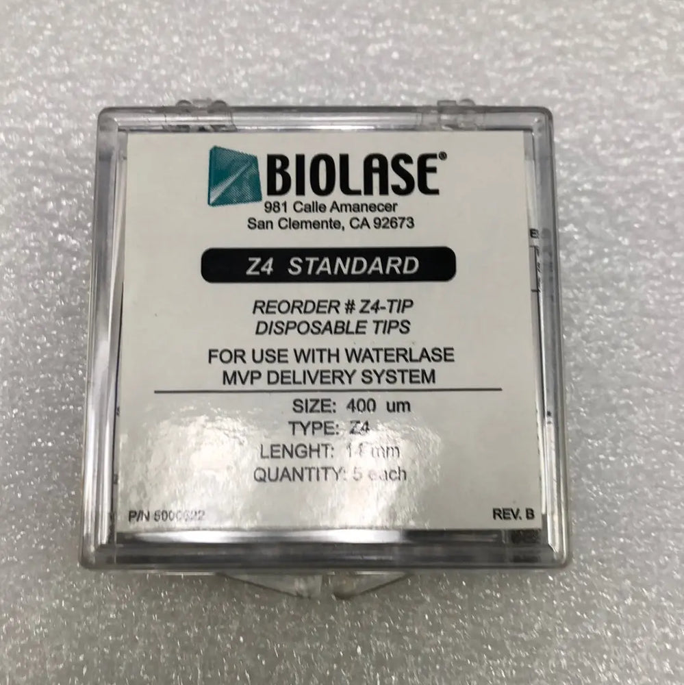 Biolase Waterlase Z4 Standard Disposable Tips | KeeboMed Dental 