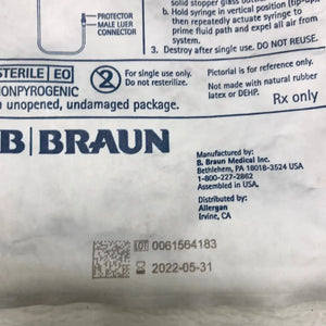 
                  
                    Braun Universal Fill Kit For incremental inflations of tissue expanders. Sterile, single use, disposable. REF: 7M2804 | KeeboMed
                  
                