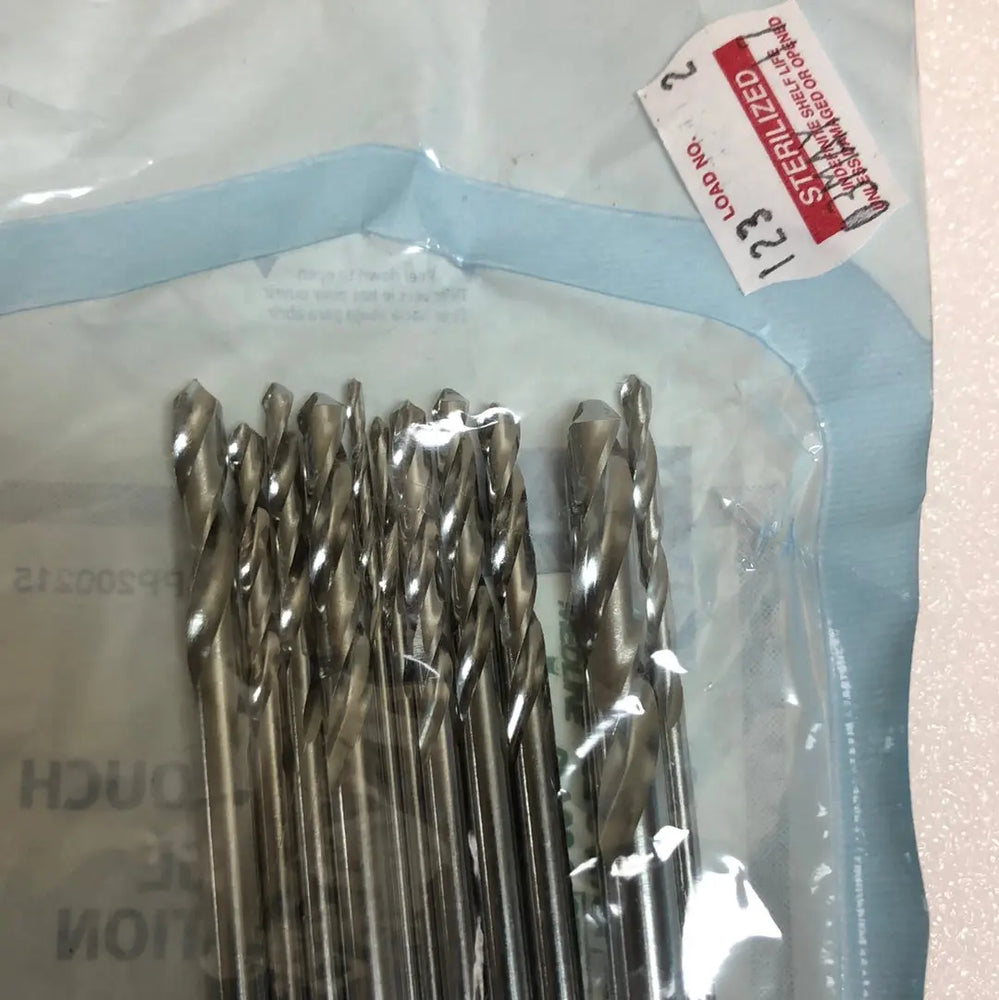 
                  
                    Set of 11 Stainless Steel Orthopedic Drill Bits
                  
                