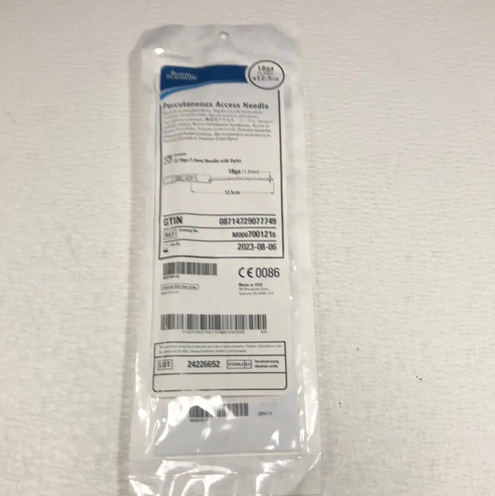 
                  
                    Boston Scientific M0067001210 Percutaneous Access Needle
                  
                