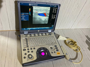 
                  
                    Ge Logic E portable Ultrasound machine with one linear array prone L8-8S -2006
                  
                