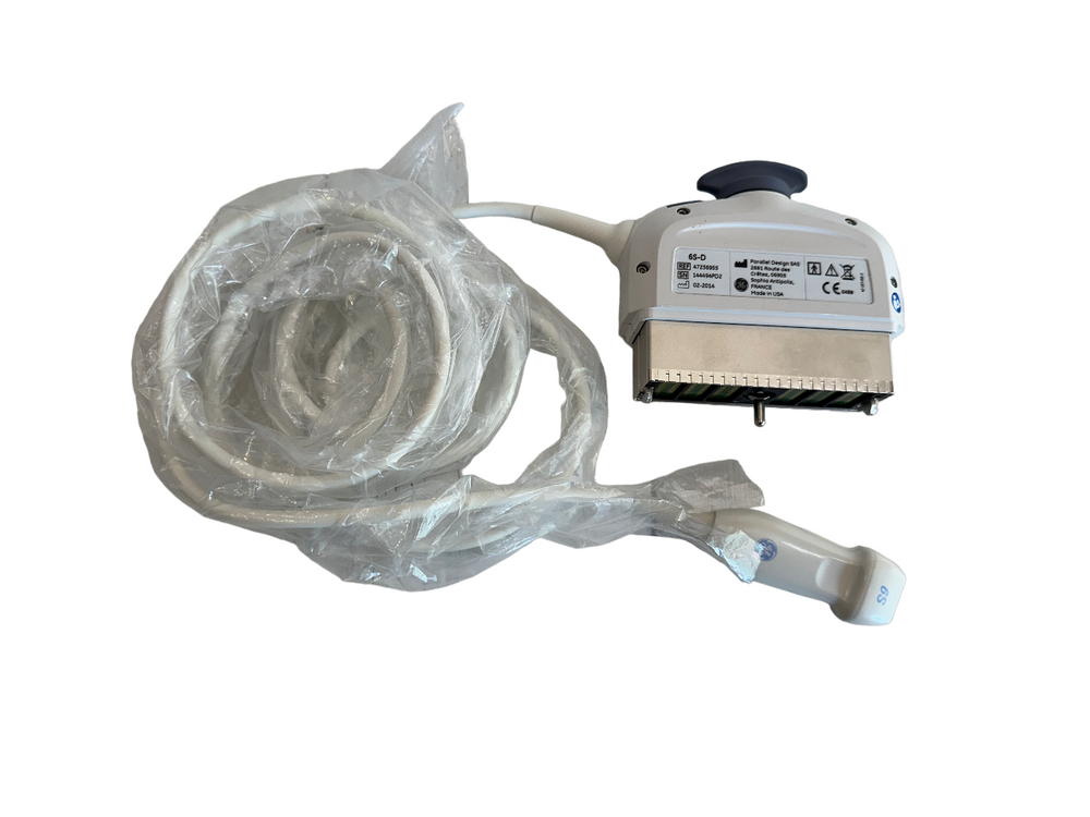 GE 6S-D  Probe Transducer  Warranty 12 Months